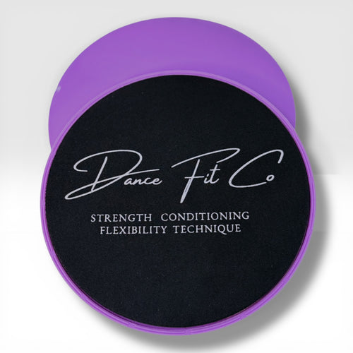 Haze core sliders dual-sided for dance and pilates conditioning — Dance Fit Co