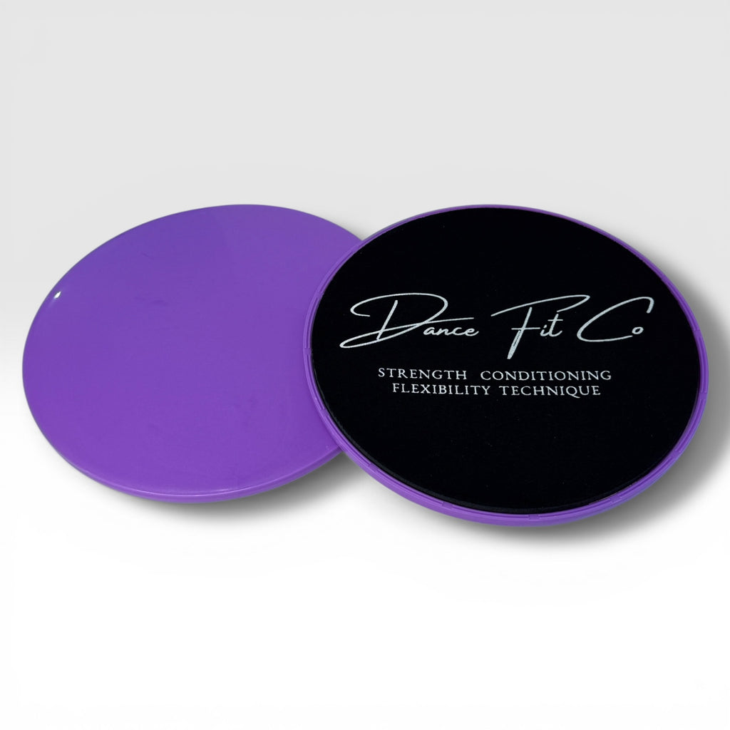 Haze core sliders dual-sided for dance and pilates conditioning — Dance Fit Co