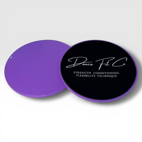 Haze core sliders dual-sided for dance and pilates conditioning — Dance Fit Co