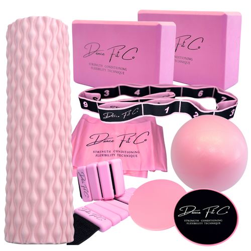 Dance Fit Co Elite Training System Blush 7-piece conditioning bundle — best seller

