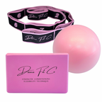 Dance Fit Co Foundation Bundle Blush stretch band split block and pilates ball — Dance Fit Co