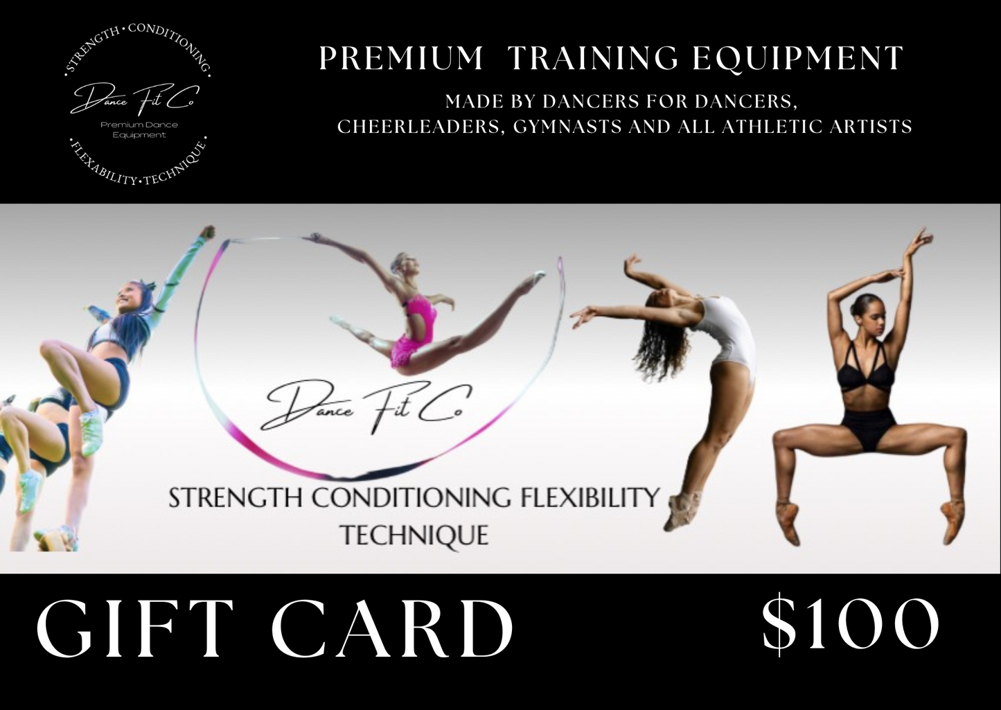 Dance Fit Co E-Gift Card $100