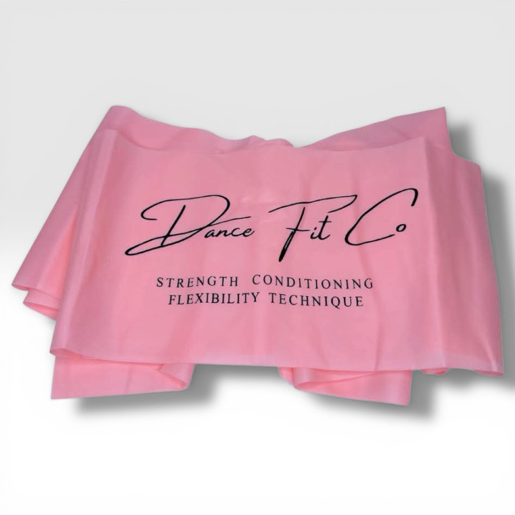 Blush resistance band for dance strength and flexibility training — Dance Fit Co