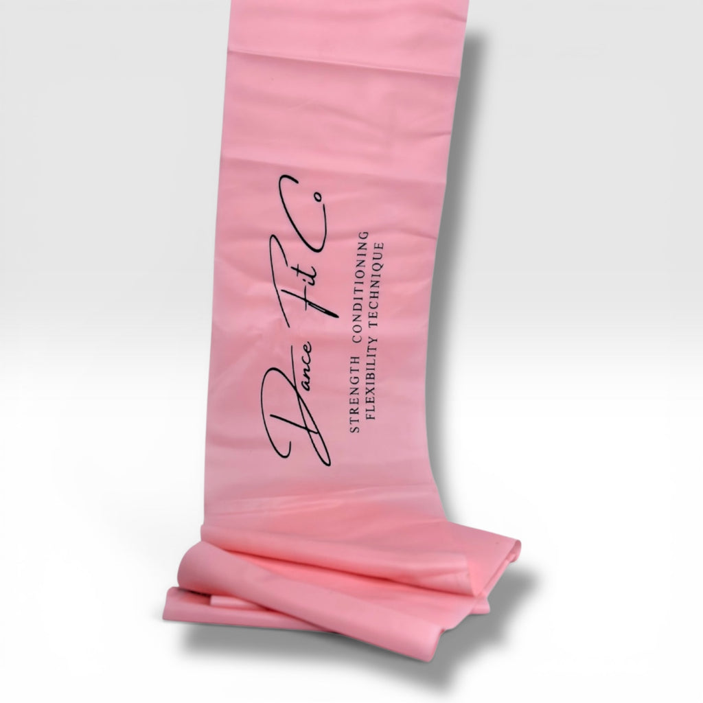 Blush resistance band for dance strength and flexibility training — Dance Fit Co