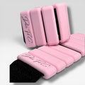 Blush ankle weights 1kg for dance conditioning — Dance Fit Co