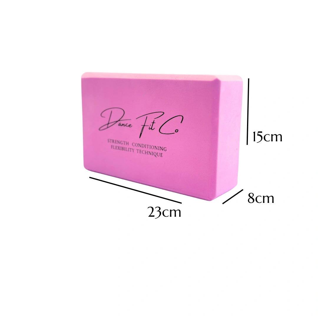 split blocks for dancer flexibility, control, and alignment training measurement