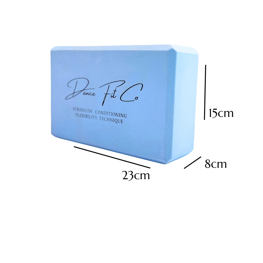 split blocks for dancer flexibility, control, and alignment training measurement